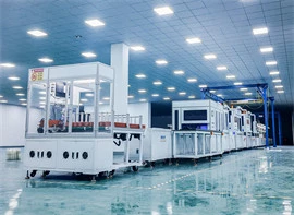 PCS assembly line for energy storage inverters and outdoor cabinets